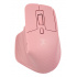 Mouse Ergonómico Perfect Choice PC-045281, Inalámbrico, Óptico, 1.600DPI, RF Inalámbrico/Bluetooth, Rosa