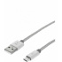 Perfect Choice Cable USB-C Macho - USB A Macho, 1 Metros, Gris/Blanco  3