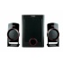 Perfect Choice Bocinas con Subwoofer Zen,PC-111733,  Alámbrico, 2.1, 13W RMS, 1000W PMPO, Negro