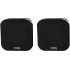 Perfect Choice Bocinas Stereo 100, Alámbrico, 2.0, 1.6W RMS, Negro