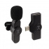 Perfect Choice Micrófono Fidelity, Inalámbrico, USB Typo C, 30 Ohmio, Negro  1