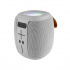 Perfect Choice Bocina Novel Drum, Bluetooth, Inalámbrico, 100W PMPO, Gris - Resistente al agua