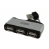 Perfect Choice Mini Hub PC-171478, 4x USB 2.0, Negro