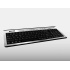 Teclado Perfect Choice Multimedia Aluminium PC-200567, USB, Plata/Negro - Imagen adicional 1