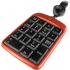 Perfect Choice Teclado Numérico PC-200666-00003, USB, Negro/Naranja