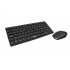 Kit de Teclado y Mouse Perfect Choice PC-200710, Inalámbrico, Negro