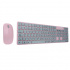 Kit de Teclado y Mouse Perfect Choice PC-201069, Inalámbrico, Rosa (Español)  1