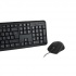 Kit de Teclado y Mouse Perfect Choice PC-201076, Alámbrico, USB, Negro (Español)  3