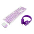 Kit de Teclado y Mouse Perfect Choice Farben 3 en 1, Alámbrico, USB, Morado (Español)  3