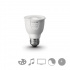 Phillips Foco Regulable LED Inteligente Hue RGB, WiFi, Luz Blanca/RGB, Base E26, 6.5W, Blanco  2