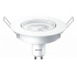 Philips Foco LED LEDspot, Luz Blanco Frío, Base GU10, 5W, 350 Lúmenes, Blanco  1