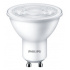 Philips Foco LED MR16, Luz Blanco Frío, Base GU10, 5.5W, 350 Lúmenes, Blanco, Ahorro de 86%  1