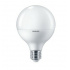 Philips Foco Tipo Globo LED G30, Luz Blanco Cálido, Base E27, 13W, 1521 Lúmenes, Blanco, Ahorro de 87% vs Foco Tradicional de 100W  1