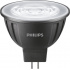 Philips Foco LED MR16, Luz Blanco Cálido, Base GU5.3, 7W, 515 Lúmenes, Negro, Ahorro de 86% vs Foco Tradicional 50W  1