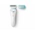 Philips Depiladora SatinShave Advanced, Humedo y Seco, Azul/Blanco  1