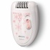 Philips Depiladora Satinelle Essential, 2 Velocidades, Rosa/Blanco  2