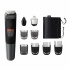 Philips Recortadora Multigroom series 5000, 9 Peines, Negro/Gris  2