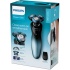 Philips Rasuradora S7930/16, 3 Cabezales, Negro/Azul  2
