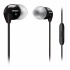 Philips Audífonos Intrauriculares con Microfono SHE3595BK/00, Alámbrico, 1 Metro, 3.5mm, Negro