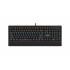 Teclado Gamer Philips G400 RGB, Teclado Mecánico, Switch Cian, Alámbrico, Negro (Inglés)