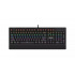 Teclado Gamer Philips G400 RGB, Teclado Mecánico, Switch Cian, Alámbrico, Negro (Inglés)