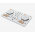 Pioneer Controlador para DJ DDJ-FLX4-W, 2 Canales, USB, Blanco