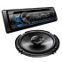 Pioneer Autoestéreo DXT-S4162BT, 200W, CD-R/MP3/USB/AUX, Bluetooth, Negro  1