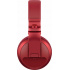 ﻿Pioneer Audífonos con Micrófono HDJ-X5BT-R, Bluetooth, Inalámbrico, 1.2 Metros, Rojo  6
