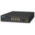 Switch Planet Gigabit Ethernet FGSD-1011HP, 8 Puertos PoE 10/100/1000Mbps + 1 Puerto SFP, 5.6 Gbit/s, 8000 Entradas - No Administrable  1