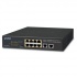 Switch Planet Fast Ethernet FSD-1008HP, 8 Puertos PoE+ 10/100Mbps + 2 Puertos Uplink, 2Gbit/s, 1000 Entradas - No Administrable  1