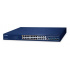 Switch Planet GS-4210-16UP8T4X, 24 Puertos Gigabit Ethernet 10/100/1000 16 x PoE 420W, 4 Puertos SFP, 4 Puertos SFP+, 128 Gbit/s, 16000 Entradas, Administrado
