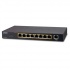 Switch Planet Gigabit Ethernet GSD-908HP, 8 Puertos 10/100/1000Mbps + 1 Puerto Gigabit, 18 Gbit/s, 4000 Entradas - Administrable  1