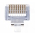 Platinum Tools Conector EZ-RJ45 Cat5/5e, Transparente, 100 Piezas  1