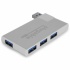 Plugable Hub USB 3.0 A Macho - 4x USB 3.0 A Hembra, 5000 Mbit/s, Blanco  1
