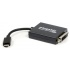 Plugable Adaptador USB-C Macho - DVI Hembra, Negro  1