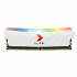Memoria RAM PNY XLR8 RGB DDR4, 3200MHz, 8GB, CL16, Non-ECC, XMP, Blanco  1