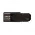 Memoria USB PNY Attaché 4, 128GB, USB 2.0, Negro  1