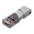 Memoria USB PNY Turbo, 64GB, USB 3.0, Gris  4