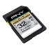 Memoria Flash PNY Elite Performance, 32GB SDHC Clase 10  2