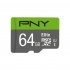 Memoria Flash PNY Elite, 64GB MicroSDXC Clase 10  1
