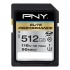 Memoria Flash PNY P-SDX512U3H-GE, 512GB SDXC Clase 10  1