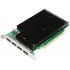 PNY NVS 450, 512MB DDR3, Multidisplay 4 Puertos, PCIe x16