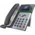 Poly Teléfono IP EDGE E350 con Pantalla 3.5", Alámbrico, 8 Líneas, Altavoz, WiFi, Negro/Gris  2