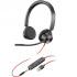 Poly Audífonos Blackwire 3325-M, Alámbrico, USB-A, Negro  1