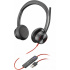 Poly Audífonos con Micrófono Blackwire 8225, Alámbrico, 2.19 Metros, Negro  1