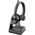 Poly Audífonos Savi 7300 Office, Inalámbrico, DECT, Negro  1