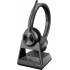 Poly Audífonos Savi 7300 Office, Inalámbrico, DECT, Negro  3