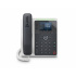 ﻿Poly Teléfono IP EDGE E220 con Pantalla 2.8", Alámbrico, 4 Líneas, Altavoz, Negro/Blanco  1