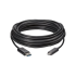 Poly Cable Óptico USB-A Macho - USB-C Macho, 10 Metros, Negro  1