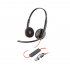 Poly Monoaural Blackwire C3210, Alámbrico, USB-A/USB-C